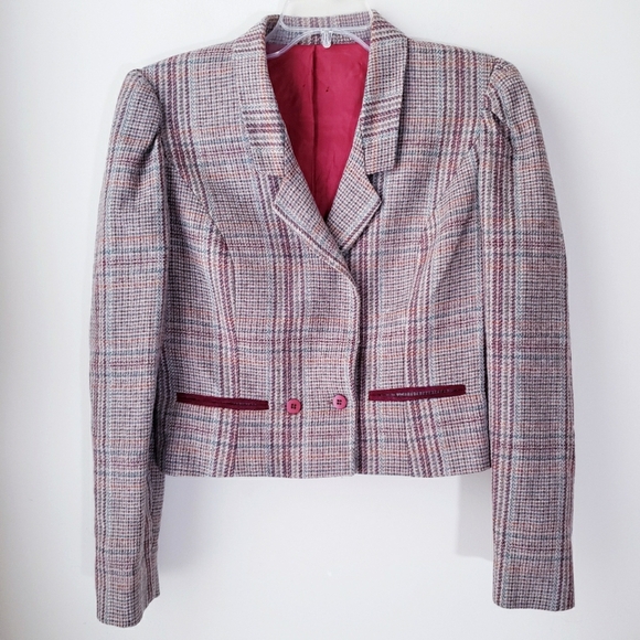 Vintage Mj Concepts in Sportswear Cropped Blazer - Picture 1 of 16